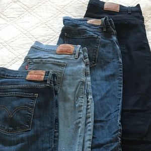 4 for 1 bundle of LEVI JEANS